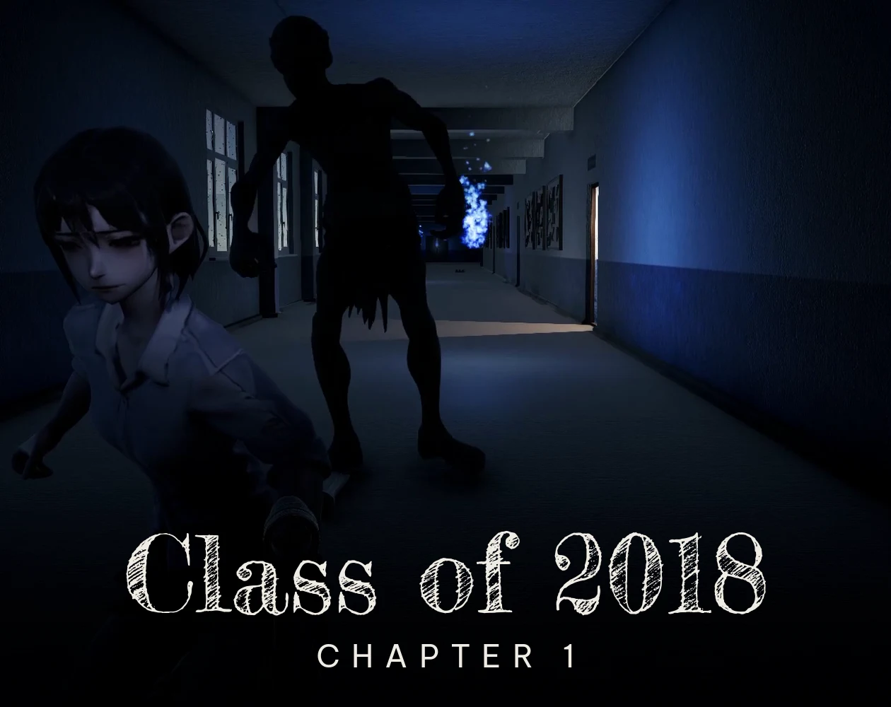 Class of 2018, Chapter 1: Vy in a dark corridor, a shadowed figure behind her